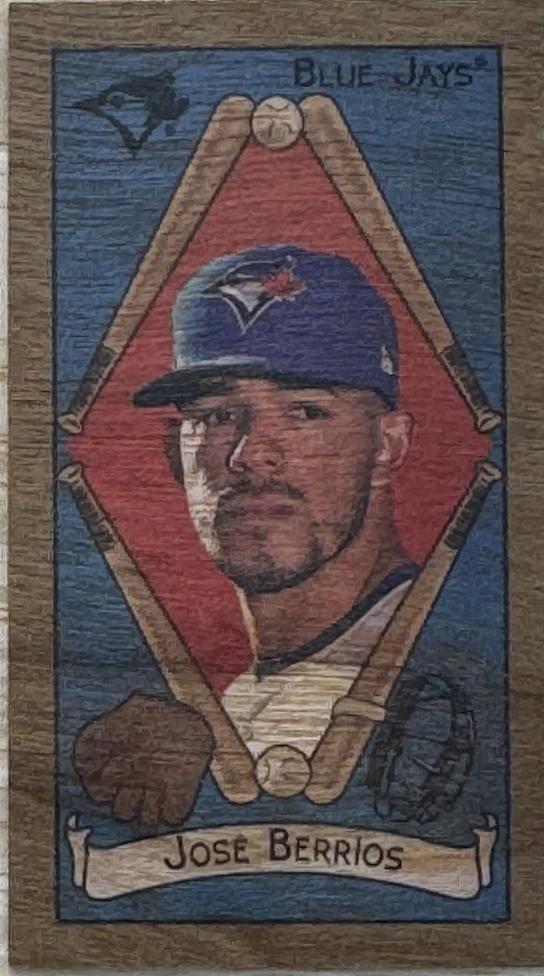 Jose Berrios [Wood Stock]