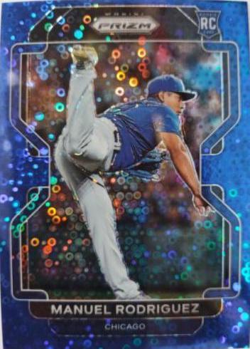 Manuel Rodriguez [Blue Donut Circles Prizm] #153