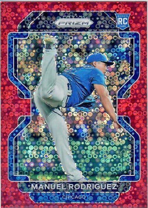 Manuel Rodriguez [Red Donut Circles Prizm] #153