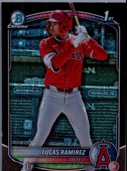 Lucas Ramirez [Burgundy Refractor] #BCP-135