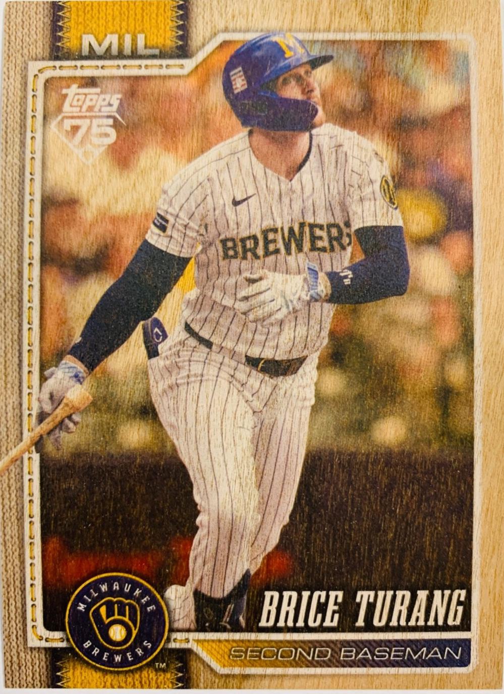 Brice Turang [Wood] #105