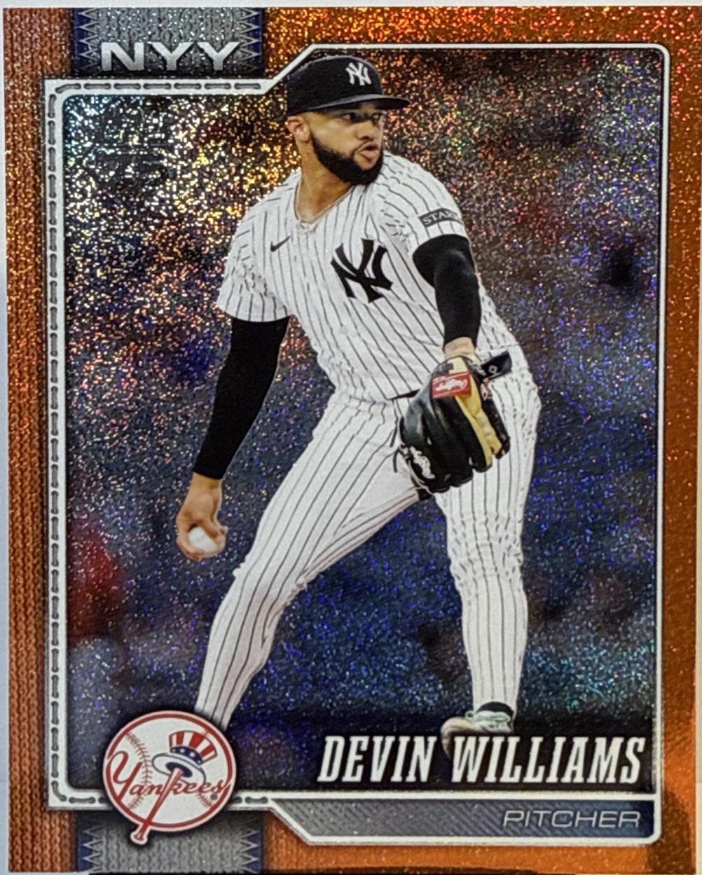 Devin Williams [Orange Sandglitter] #239