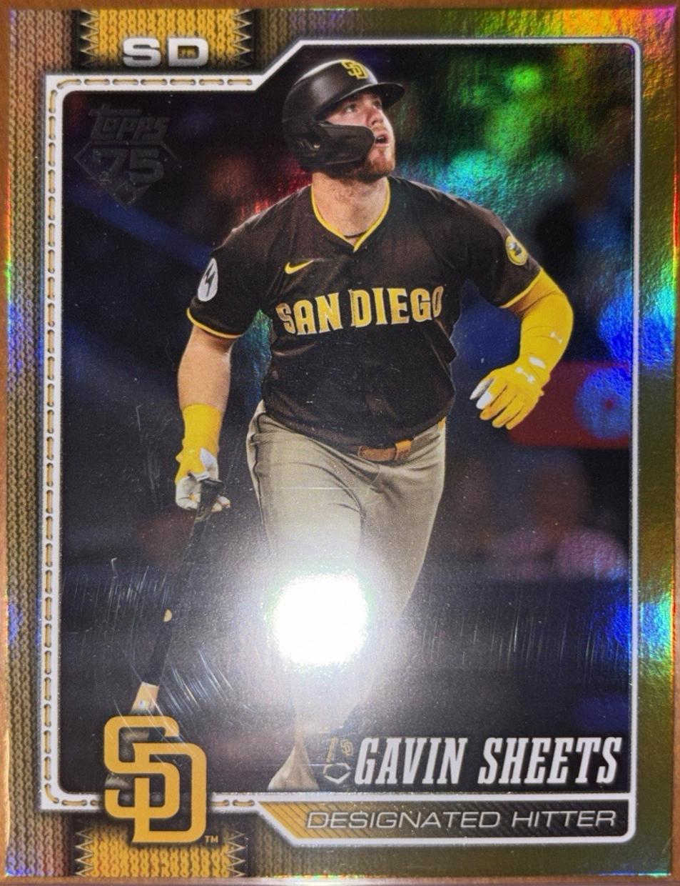 Gavin Sheets [Gold Rainbow] #216