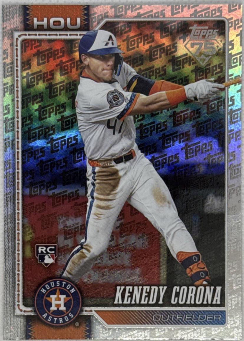 Kenedy Corona [Topps Foil Pattern] #145
