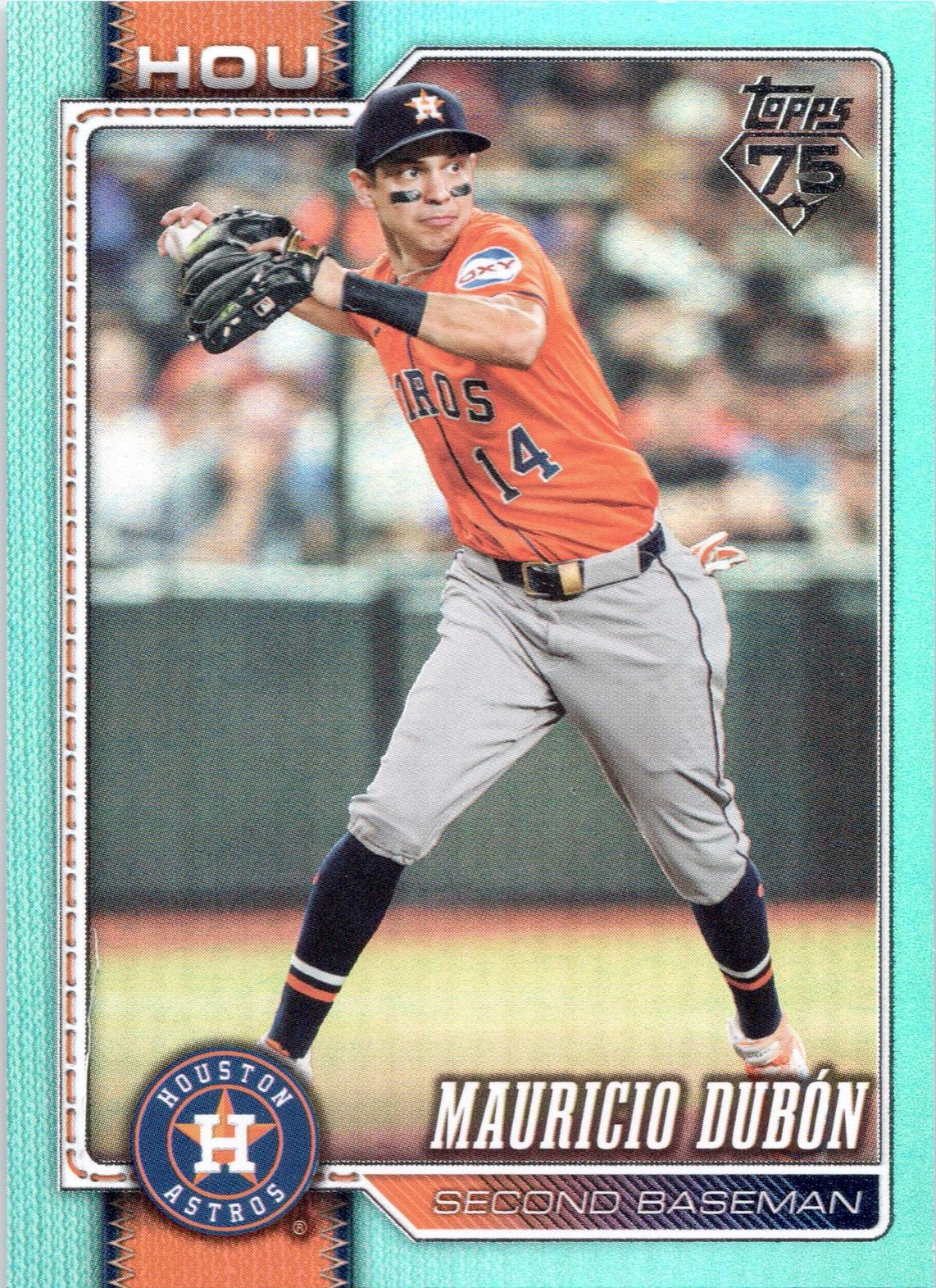 Mauricio Dubon [Aqua Holo] #191