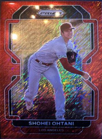 Shohei Ohtani [Red Shimmer Prizm] #41