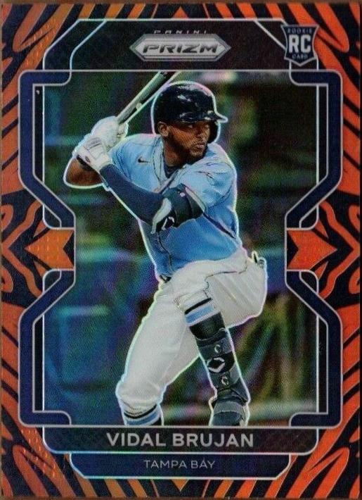 Vidal Brujan [Tiger Stripe Prizm] #252