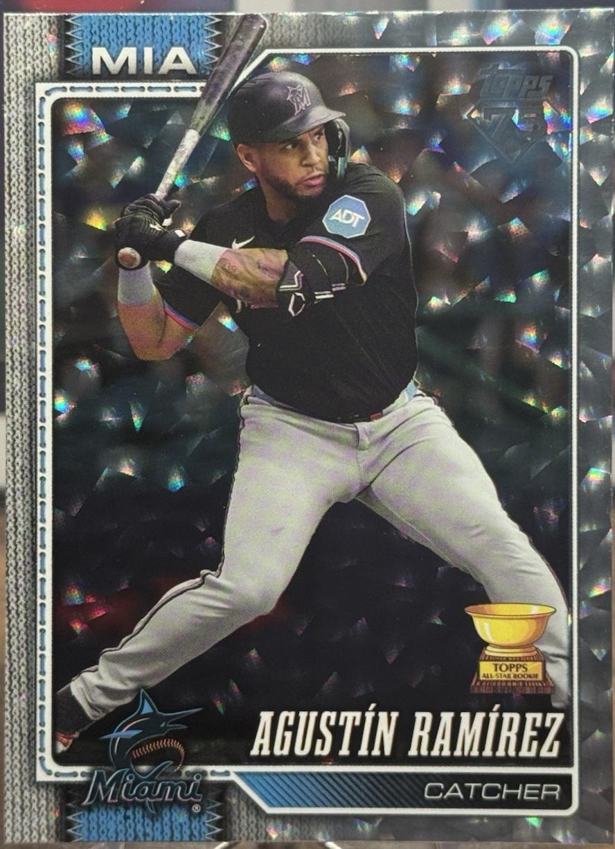 Agustin Ramirez [Silver Crackleboard] #287