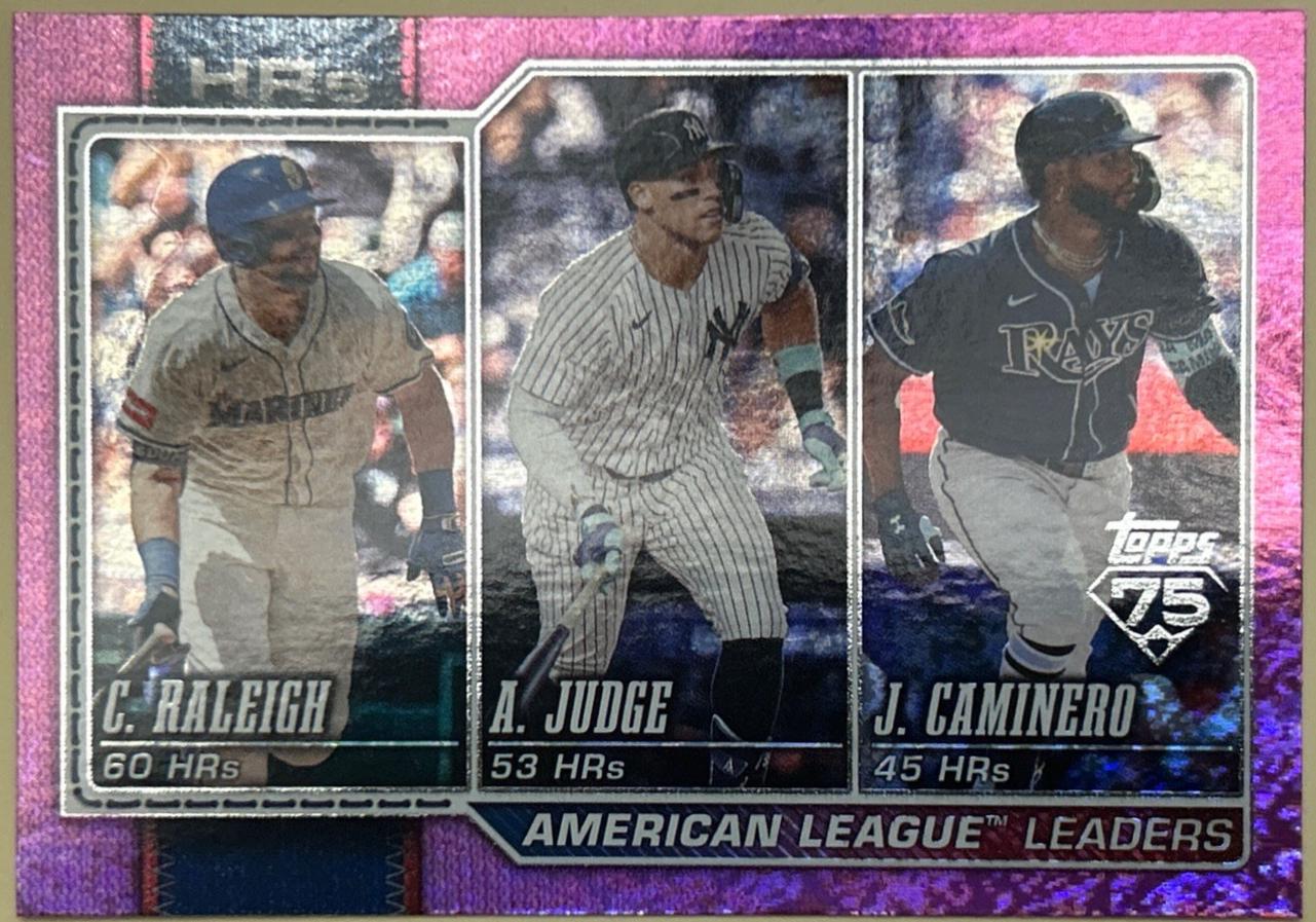 American League Leaders HRs [Pink Diamante] #38