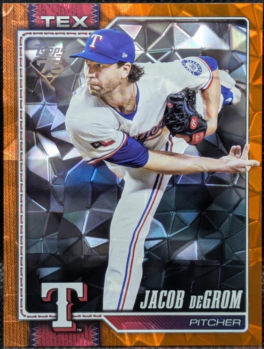Jacob deGrom [Orange Diamante] #99