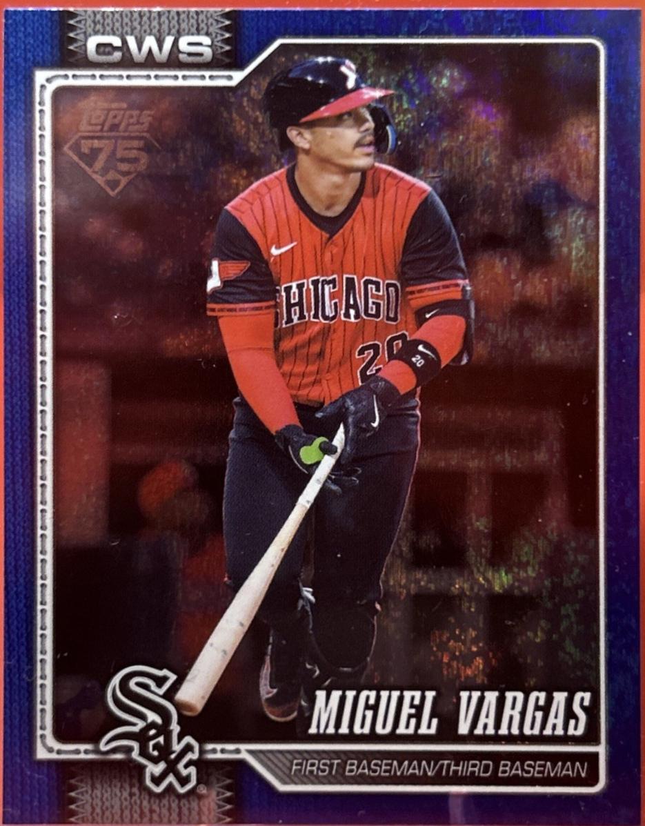 Miguel Vargas [Blue Holo] #329
