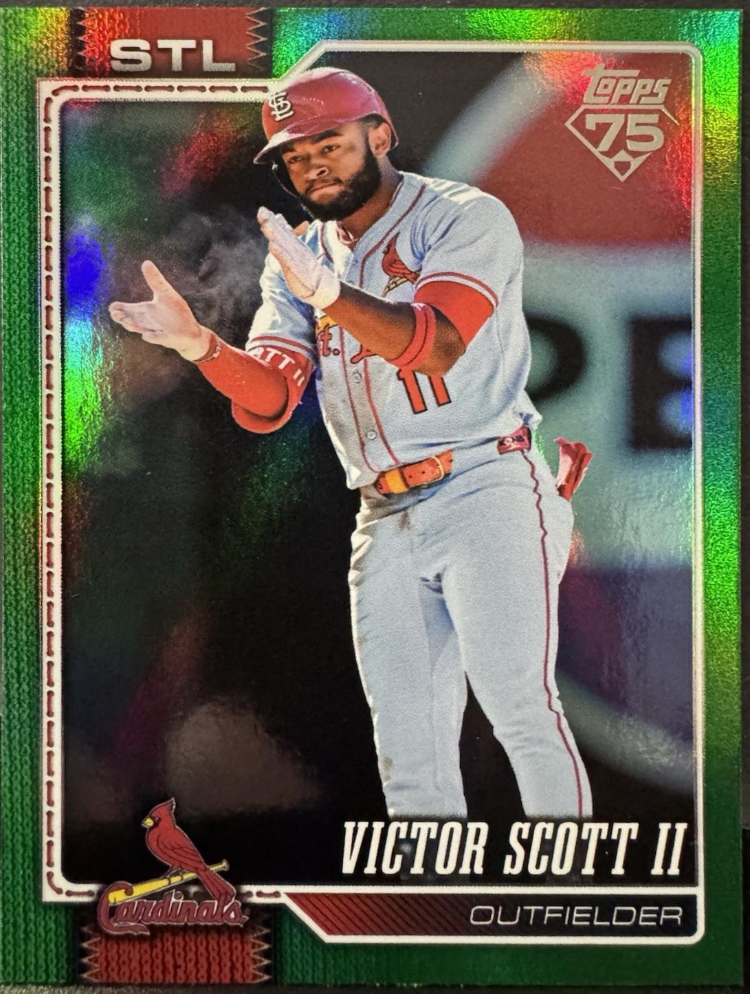 Victor Scott II [Green Diamante] #221