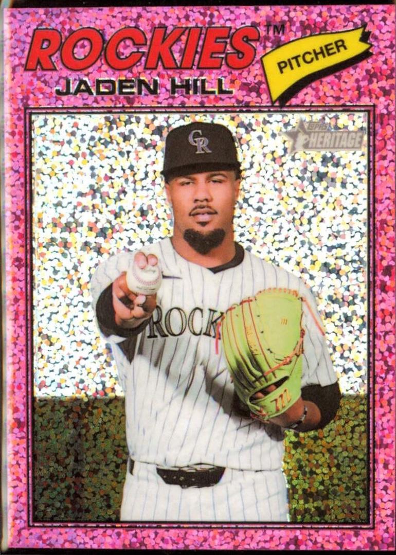 Jaden Hill [Pink Sparkle Chrome] #26