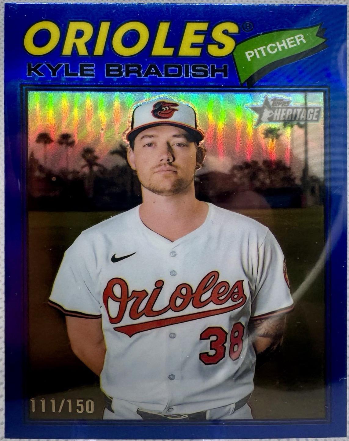 Kyle Bradish [Blue Bordered Chrome] #16