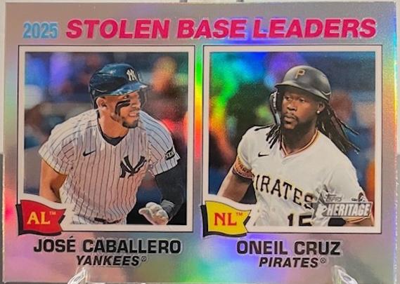 Oneil Cruz / Jose Caballero [Refractor Chrome] #4