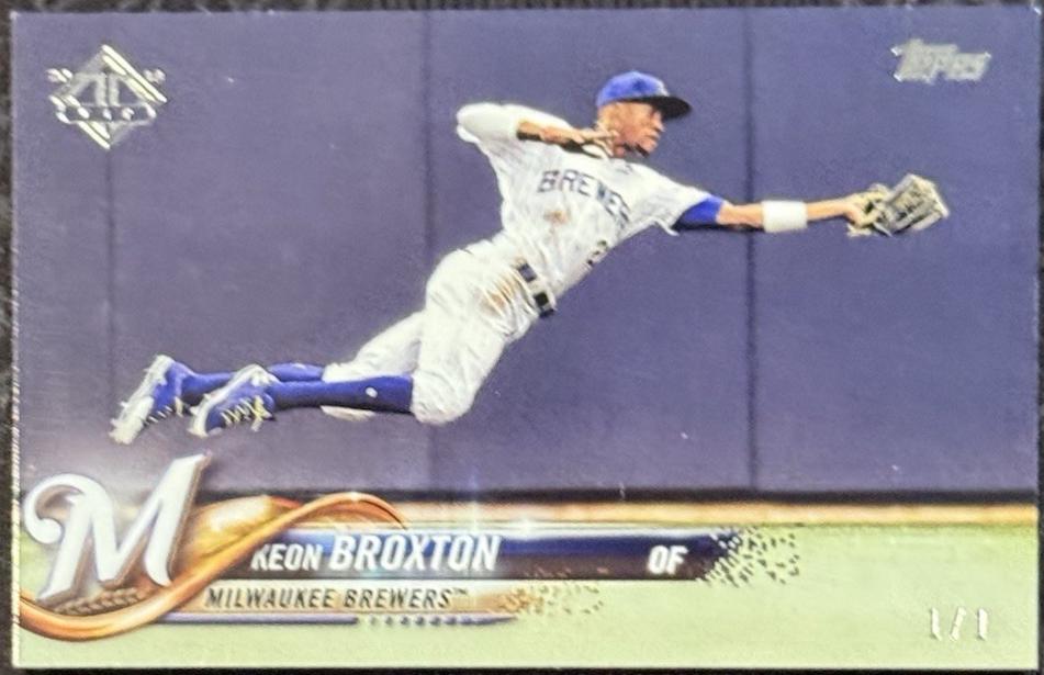 Keon Broxton [Platinum] #61