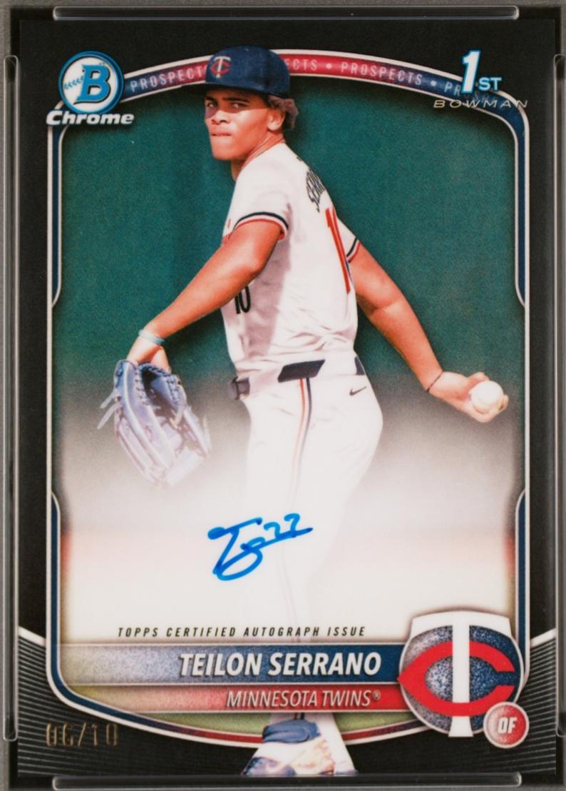 Teilon Serrano [Black Refractor] #CPA-TS