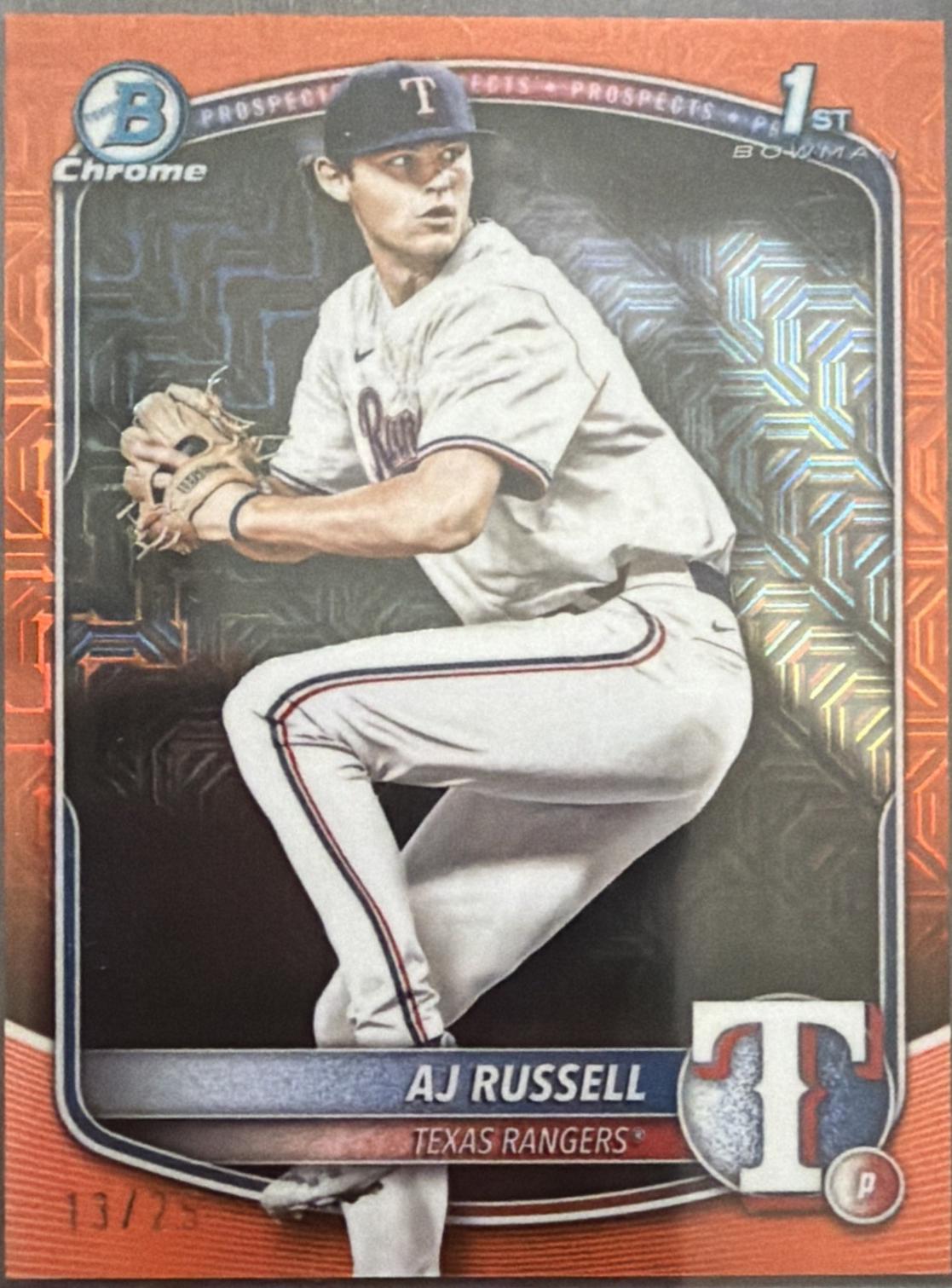 AJ Russell [Orange Geometric] #BDC-51
