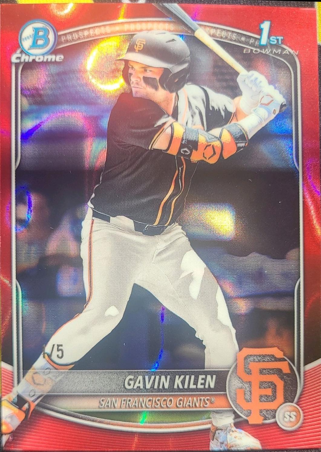 Gavin Kilen [Red Lava Refractor] #BDC-40