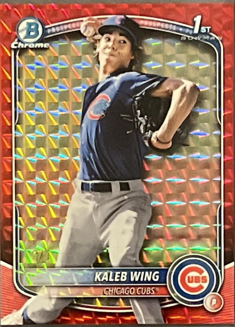 Kaleb Wing [Red Geometric] #BDC-131