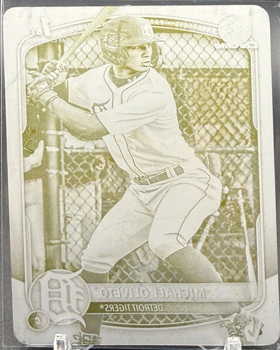 Michael Oliveto [Printing Plate] #BDC-156