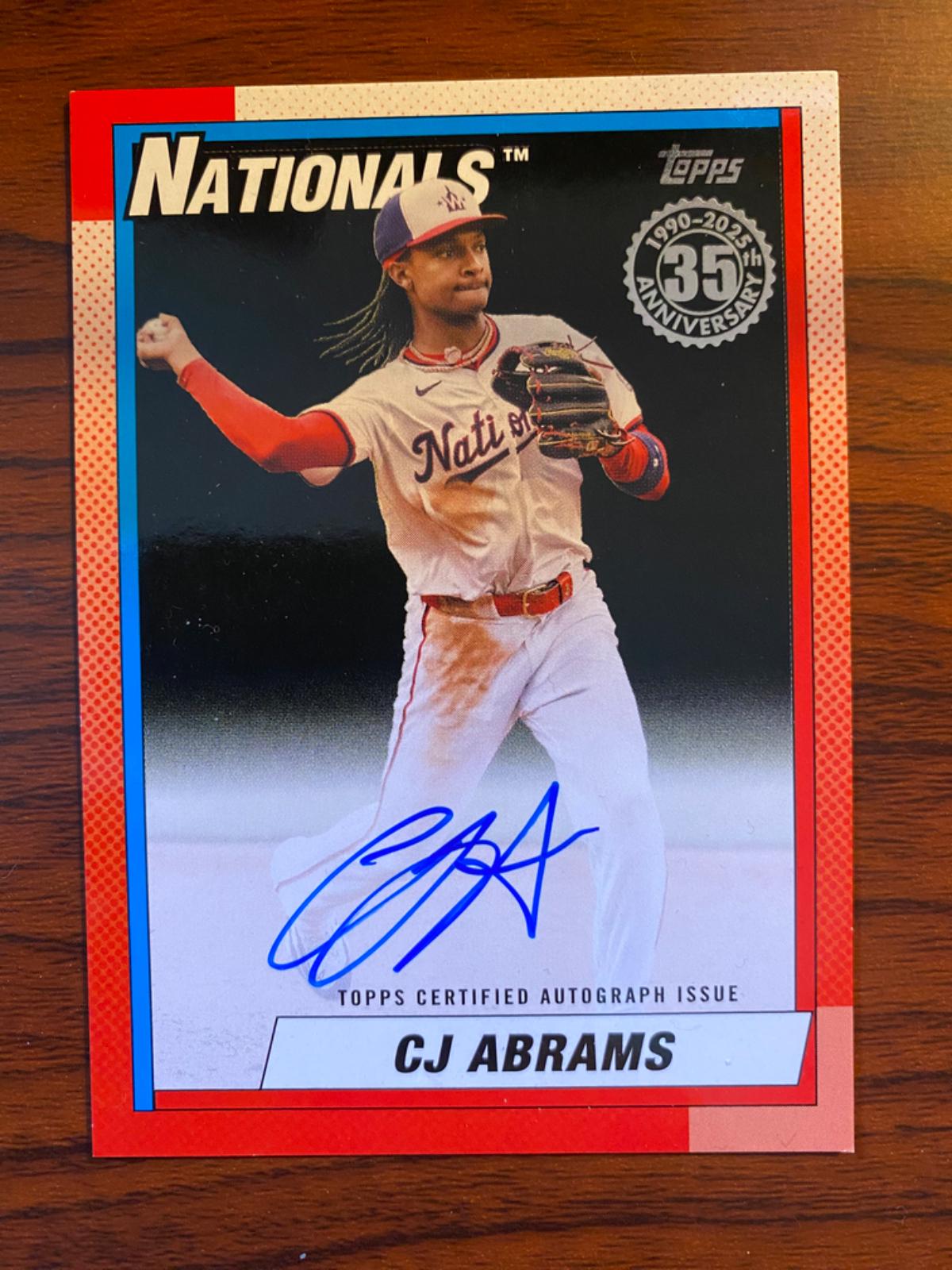CJ Abrams [Black] #90A-CA
