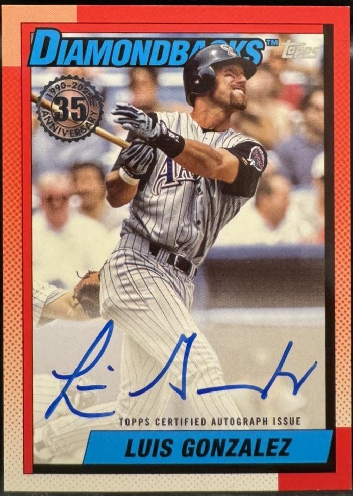 Luis Gonzalez [Orange] #90B2-LGO
