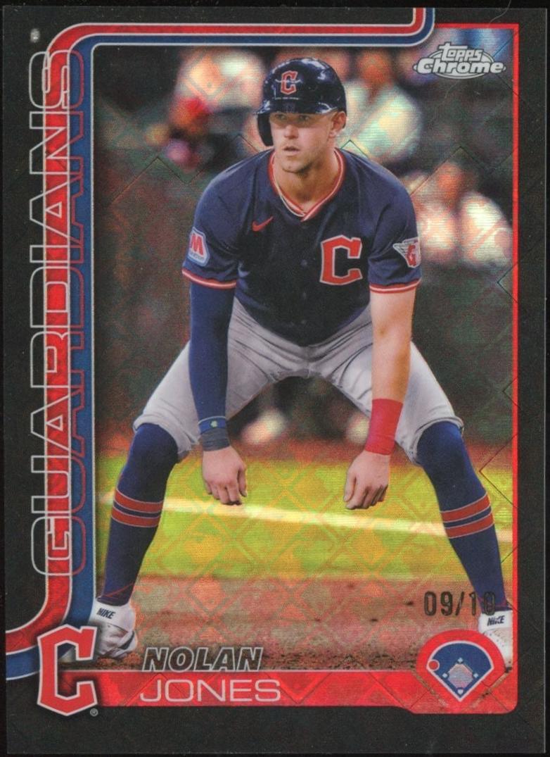 Nolan Jones [Black Refractor] #32