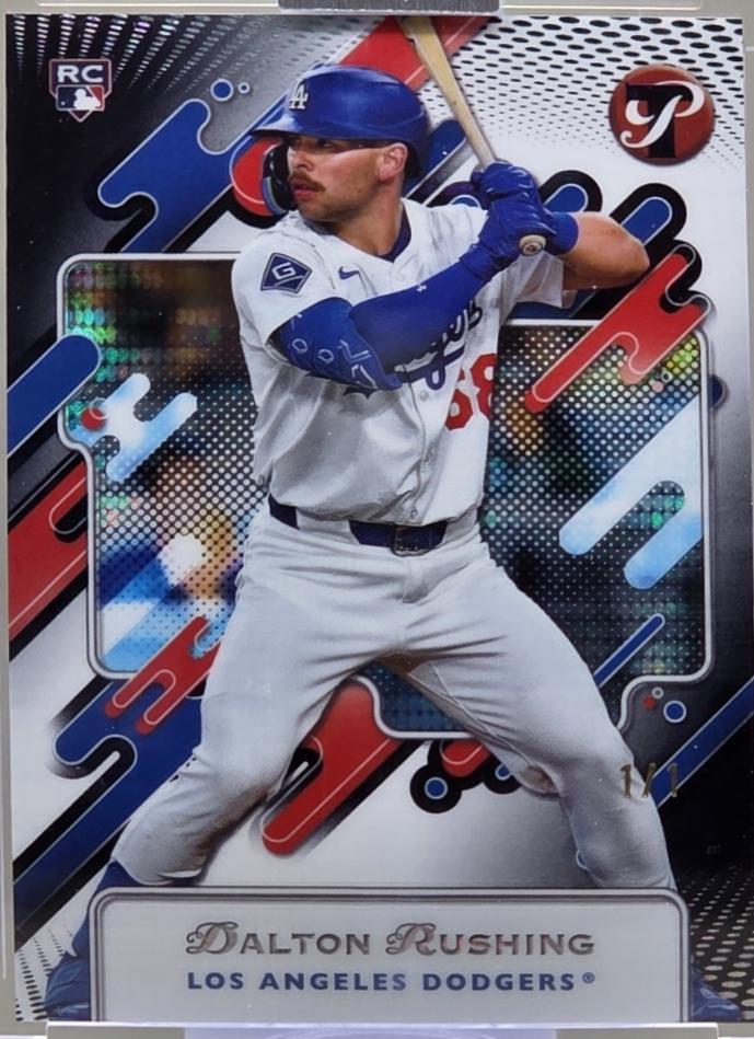 Dalton Rushing [Encased Black Refractor] #93