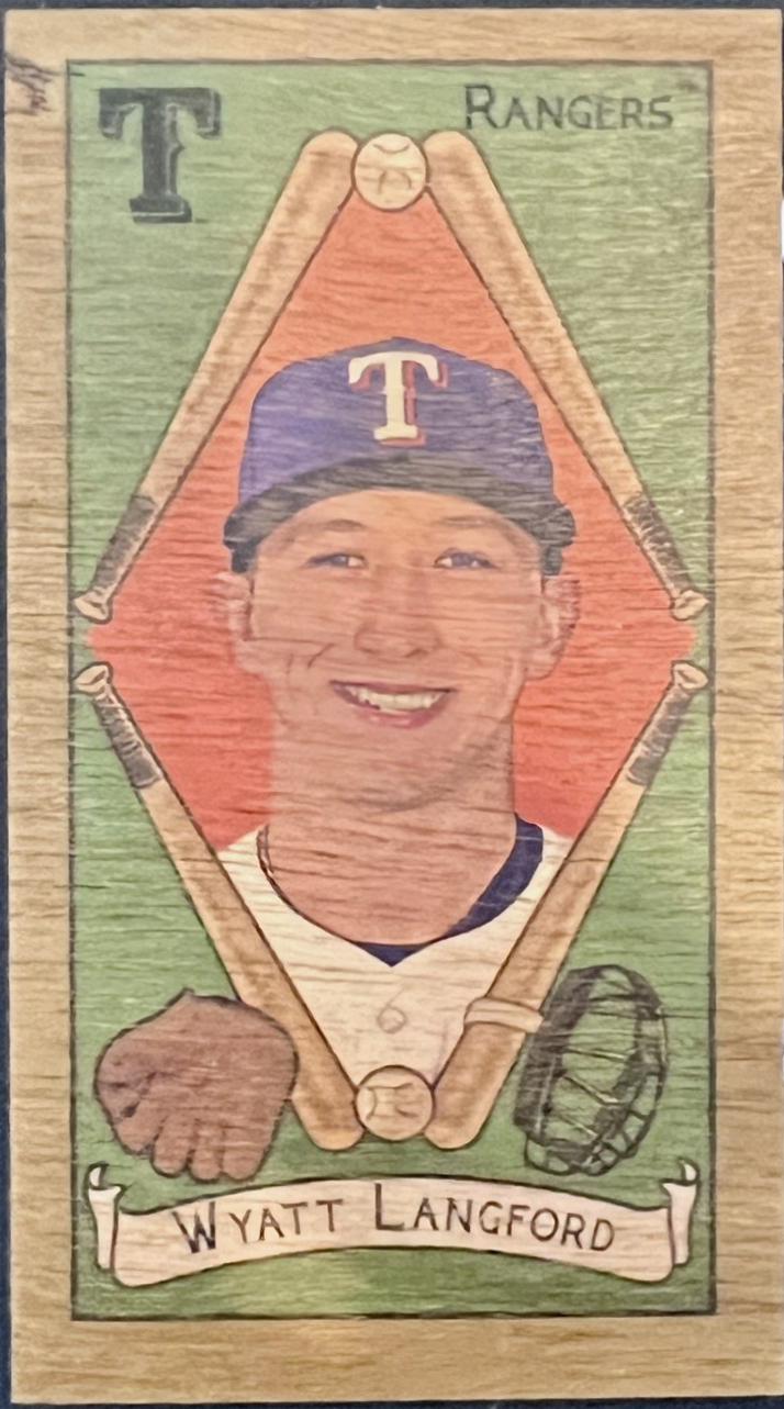 Wyatt Langford [Wood Stock]