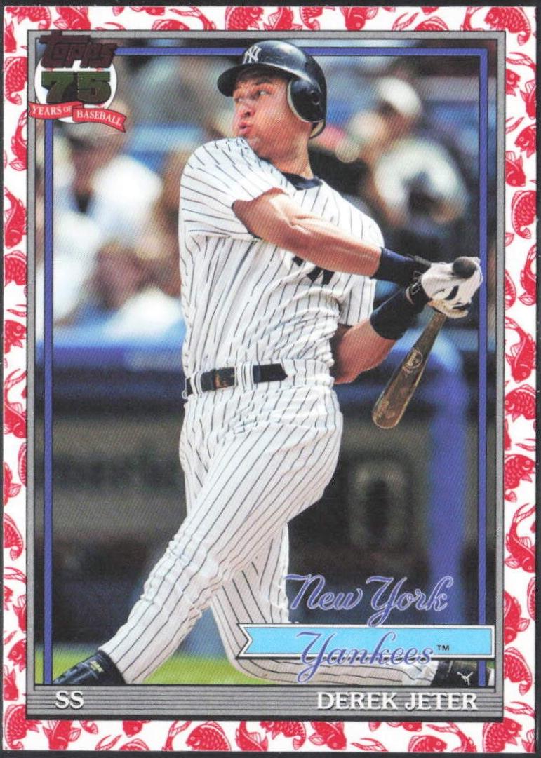 Derek Jeter [Koi Fish] #T91-30