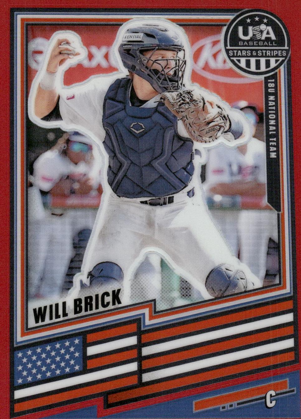 Will Brick [Red] #136