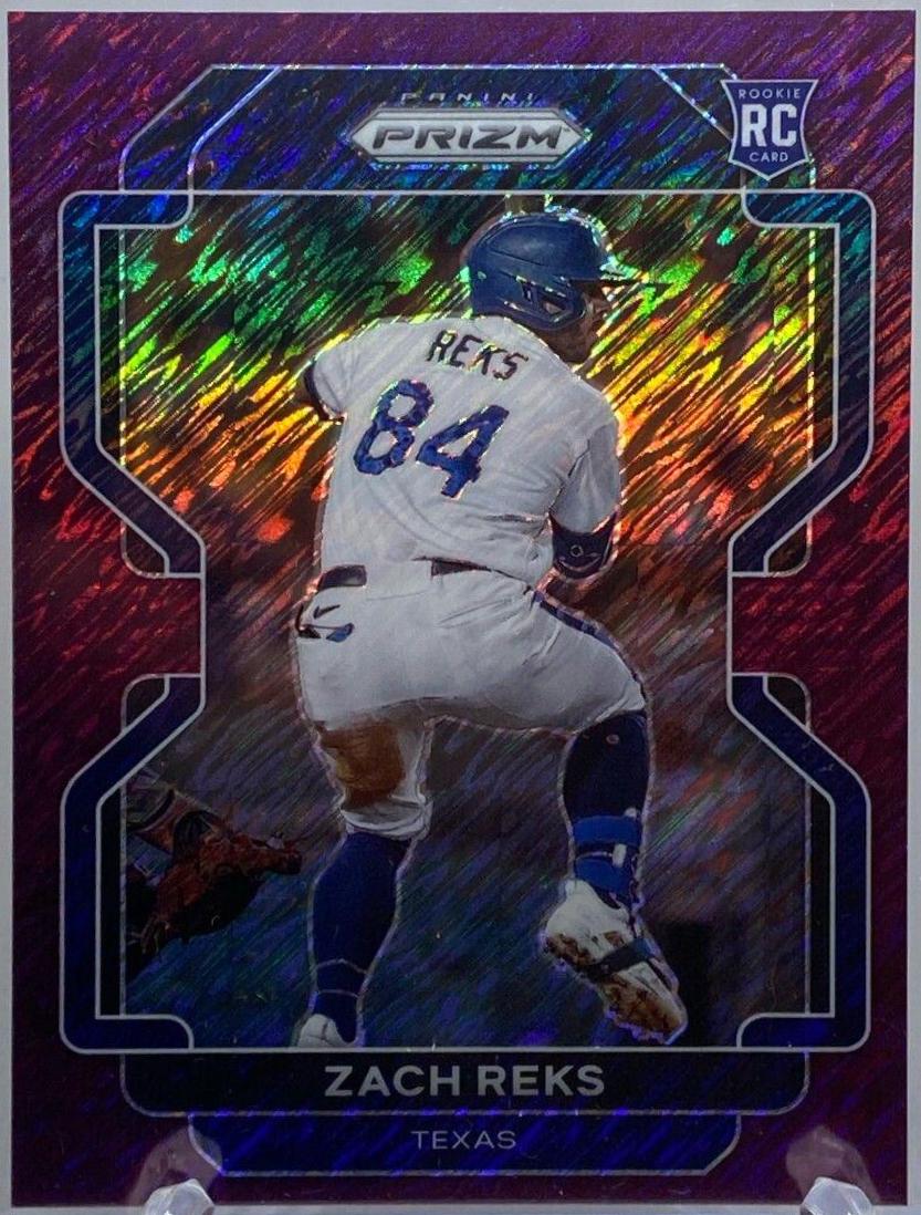 Zach Reks [Purple Shimmer Prizm] #116
