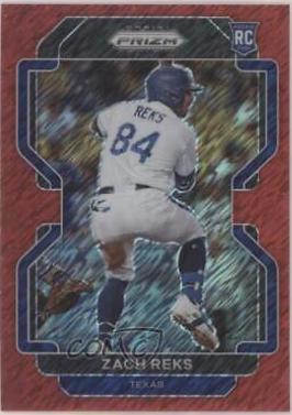 Zach Reks [Red Shimmer Prizm] #116