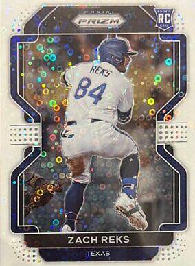 Zach Reks [White Donut Circles Prizm] #116