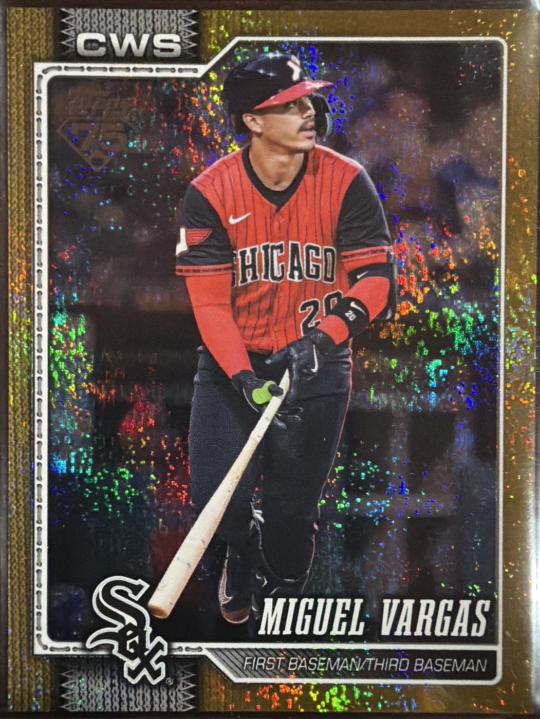 Miguel Vargas [Gold Holo] #329
