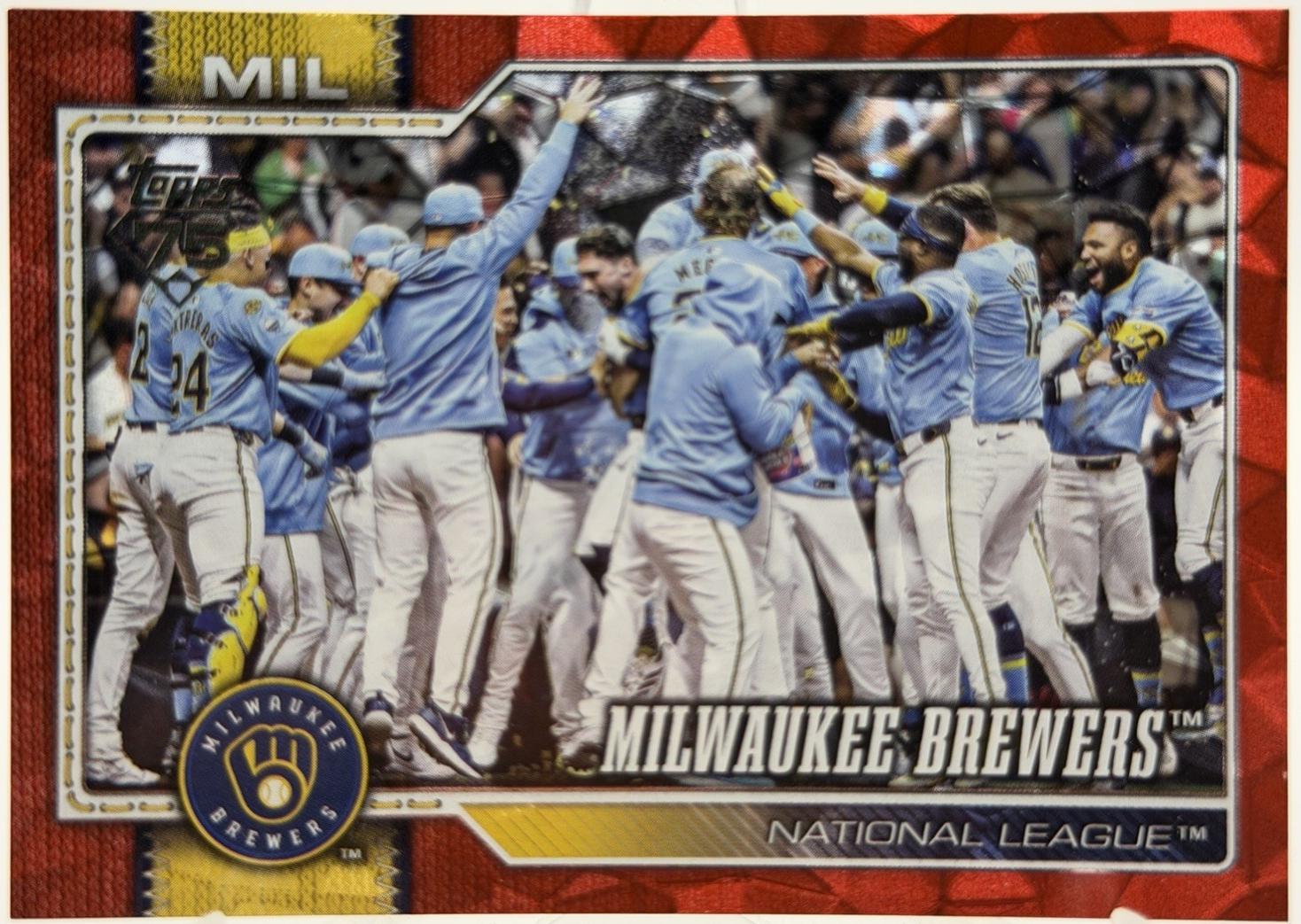 Milwaukee Brewers [Red Diamante] #107