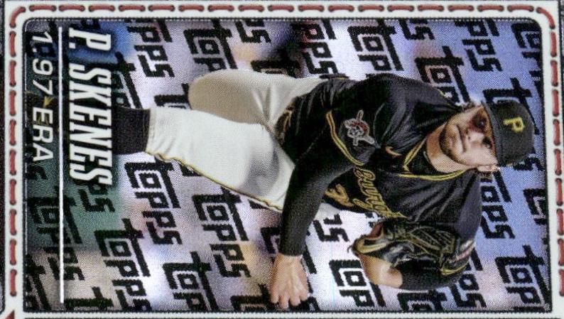 National League Leaders ERA [Topps Foil Pattern] #203