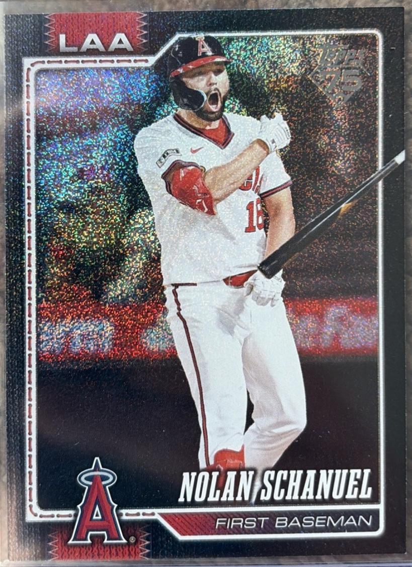 Nolan Schanuel [Black Sandglitter] #43