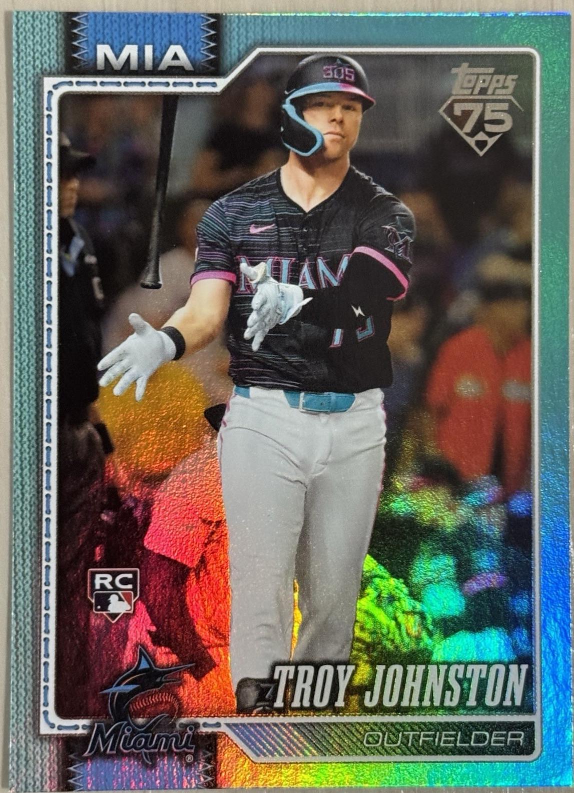 Troy Johnston [Aqua Rainbow] #317