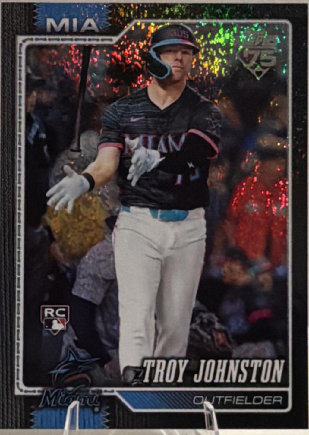 Troy Johnston [Black Sandglitter] #317