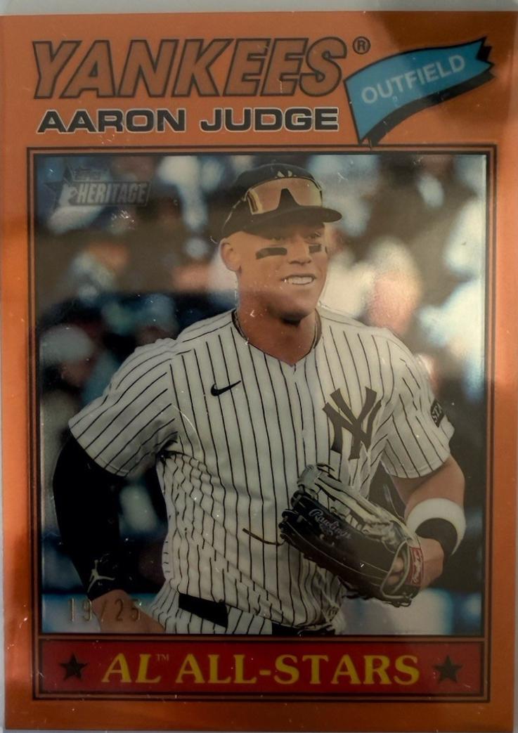 Aaron Judge [Orange Bordered Chrome] #10