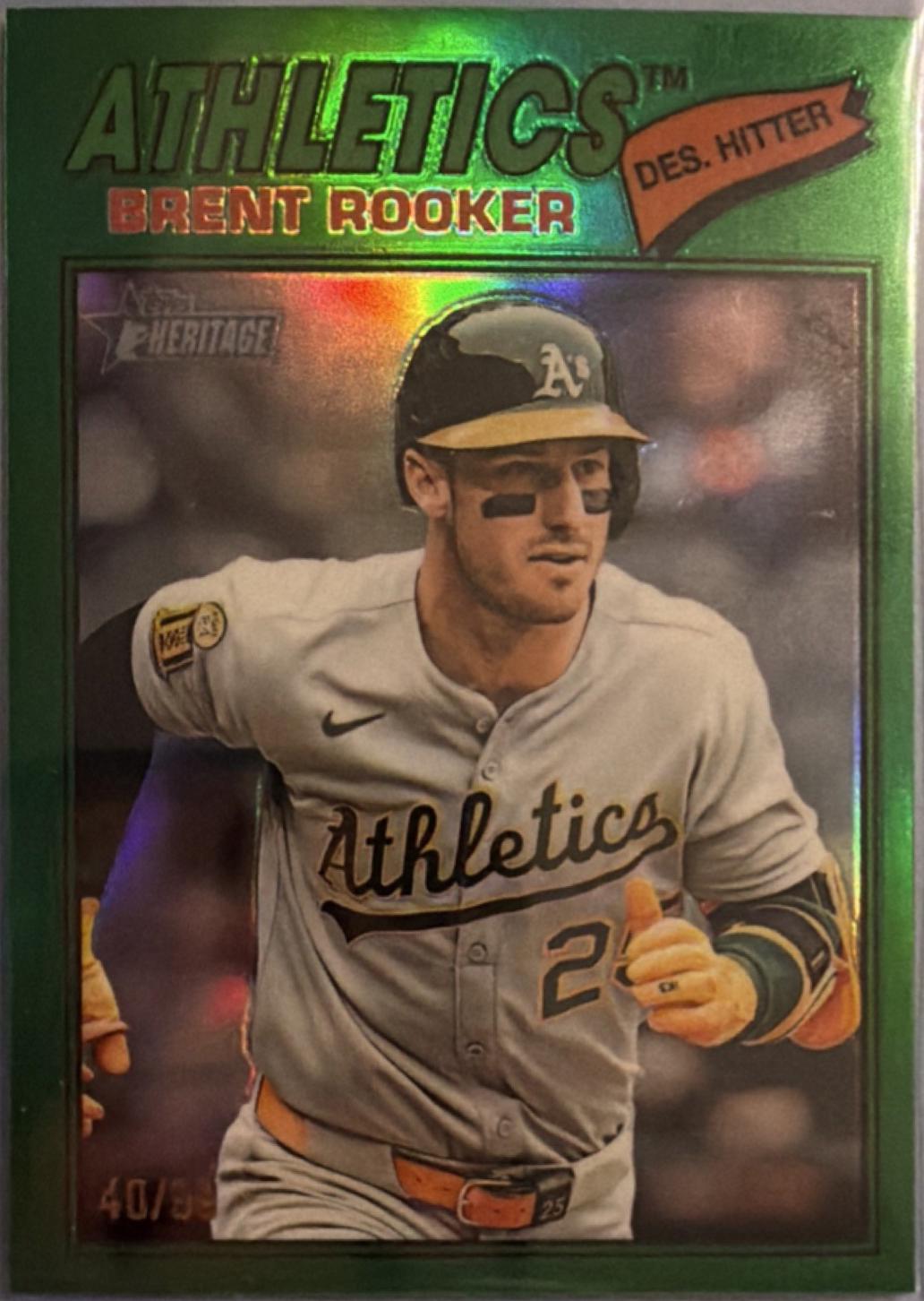 Brent Rooker [Green Bordered Chrome] #103