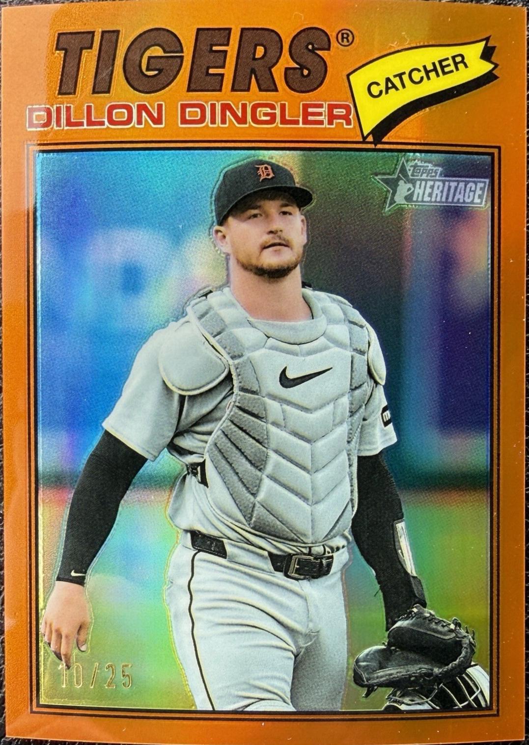 Dillon Dingler [Orange Bordered Chrome] #73