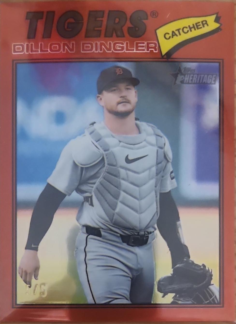 Dillon Dingler [Red Bordered Chrome] #73