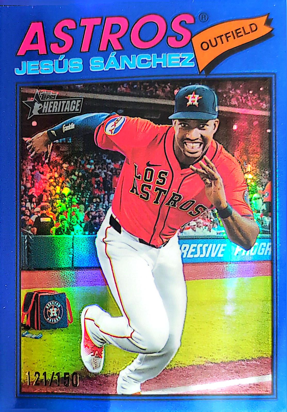 Jesus Sanchez [Blue Bordered Chrome] #176