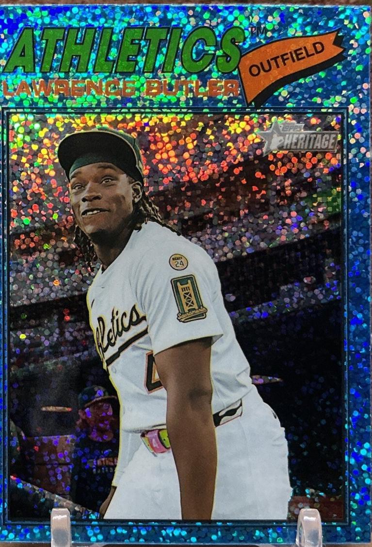 Lawrence Butler [Light Blue Sparkle Chrome] #94