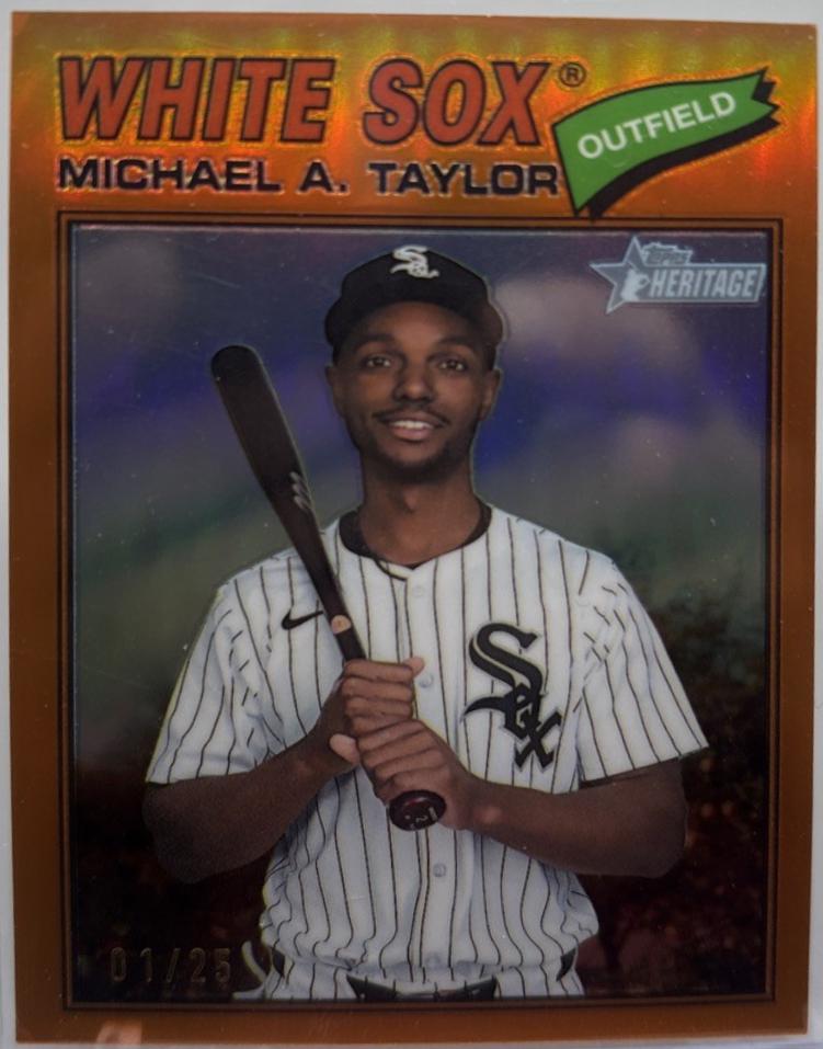 Michael A. Taylor [Orange Bordered Chrome] #45