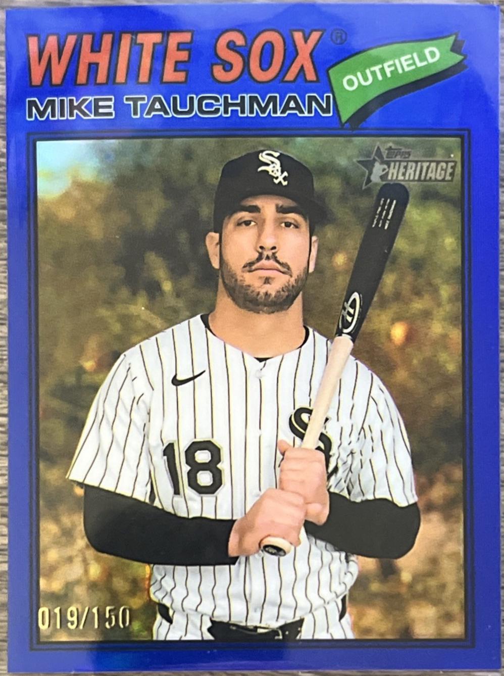 Mike Tauchman [Blue Bordered Chrome] #90