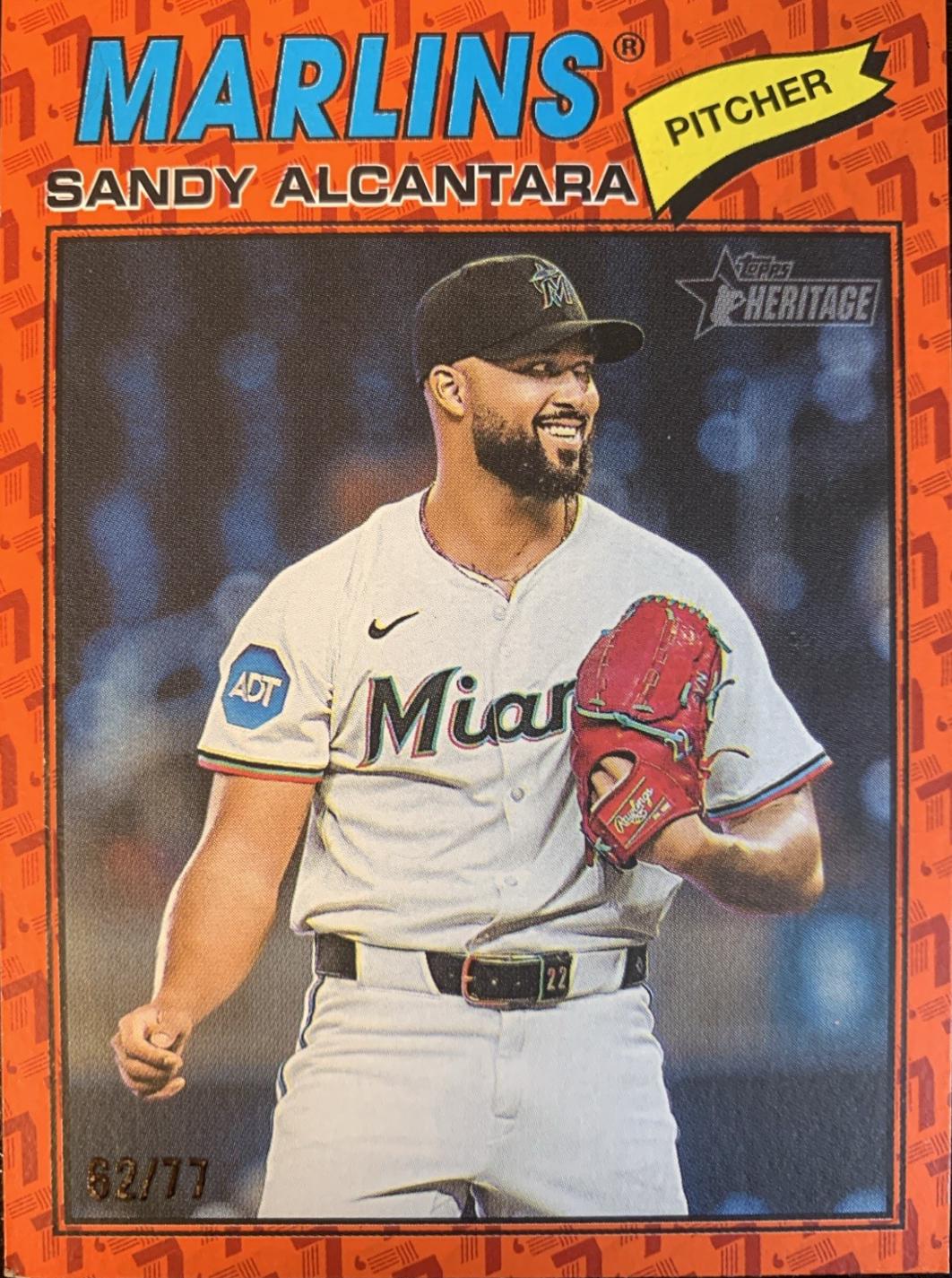 Sandy Alcantara [Color Of The Year Orange] #76